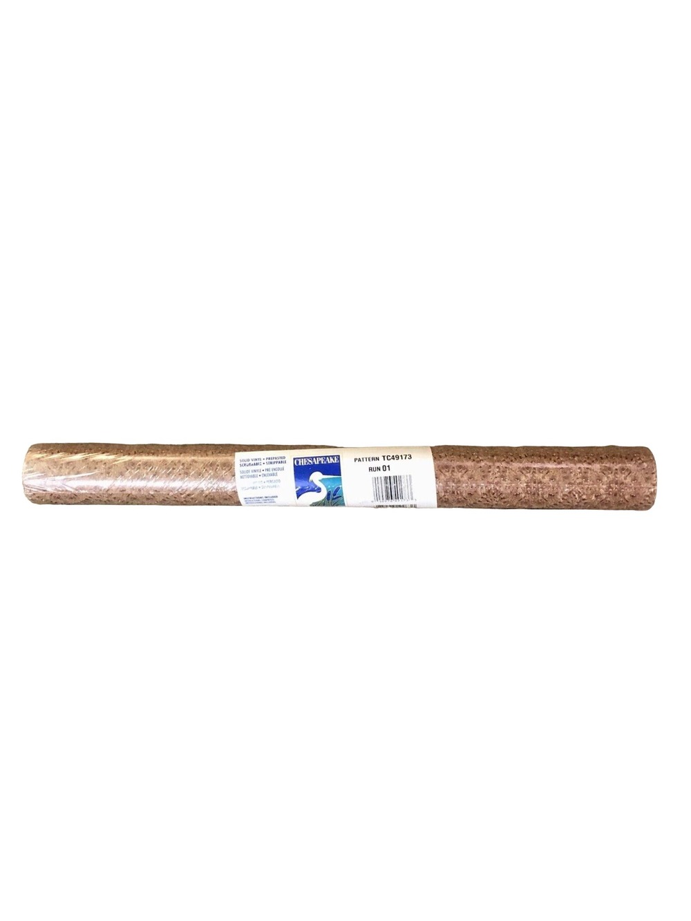 Chesapeake Wallcovering Corp Brown Wallpaper One Bolt Sealed